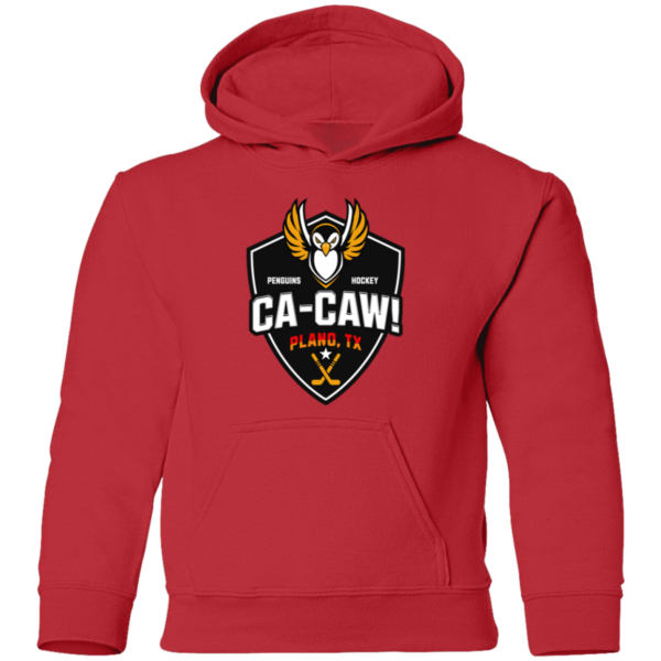 Ca-Caw! Youth Premium Hoodie - Image 3